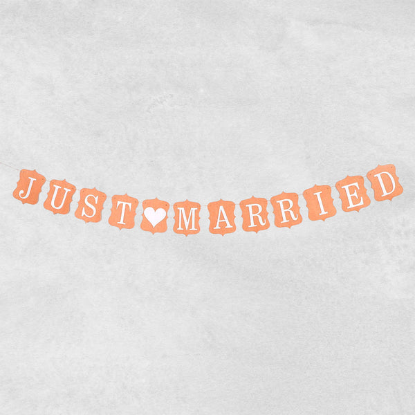 Just Married - i organiskt material