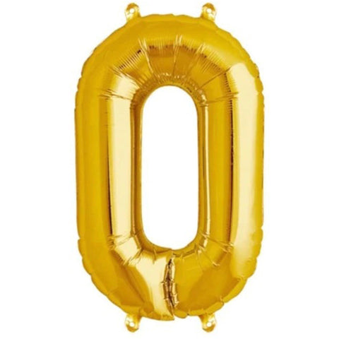 Ballong 0 - Guld (40 cm)