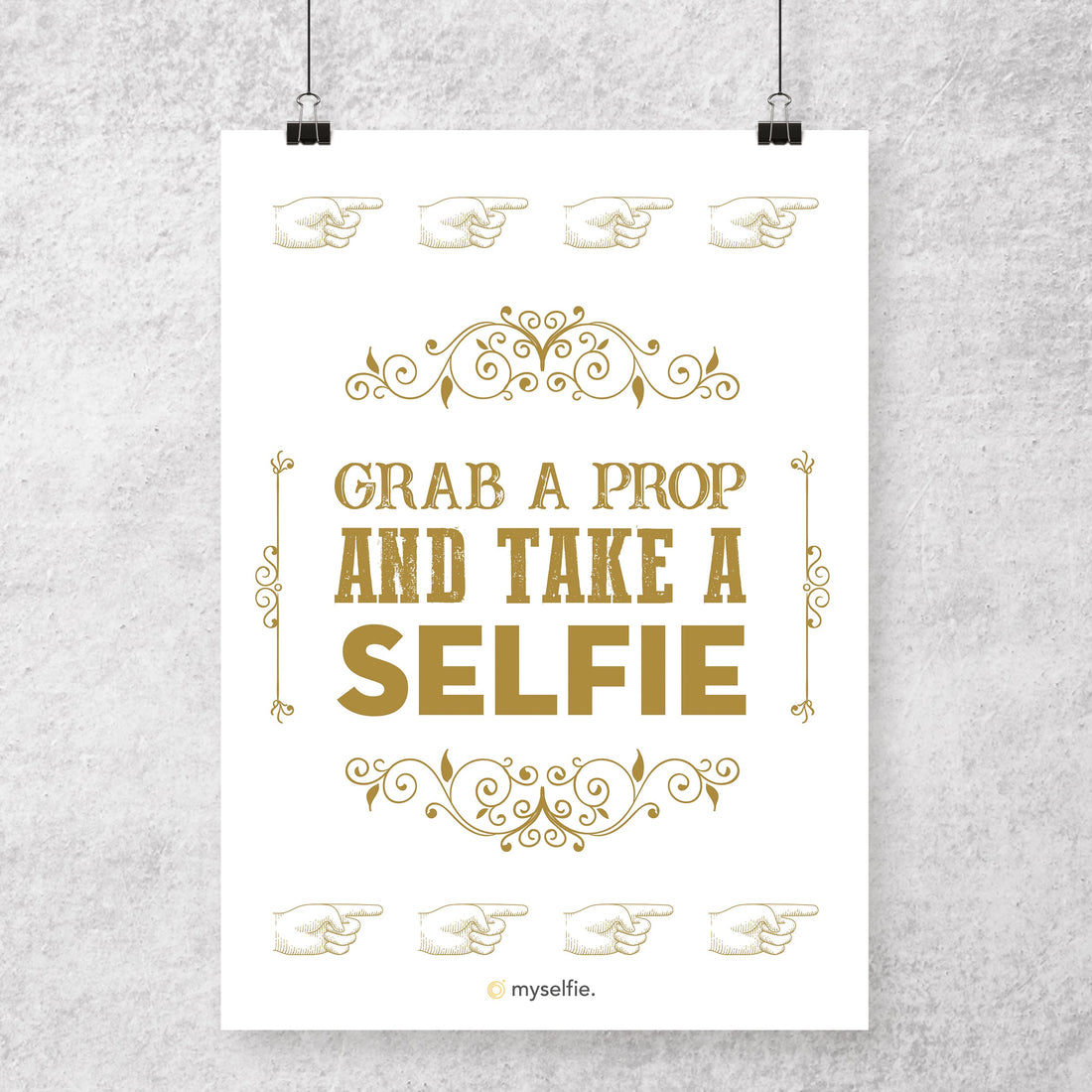 Engelsk Plakat 3 (A3) -   | myselfie.dk