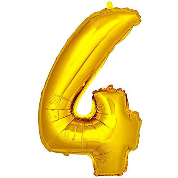 Ballong 4 - Guld (40 cm)