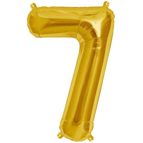 Ballong 7 - Guld (40 cm)