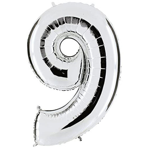 Ballong 9 - Silver (40 cm)