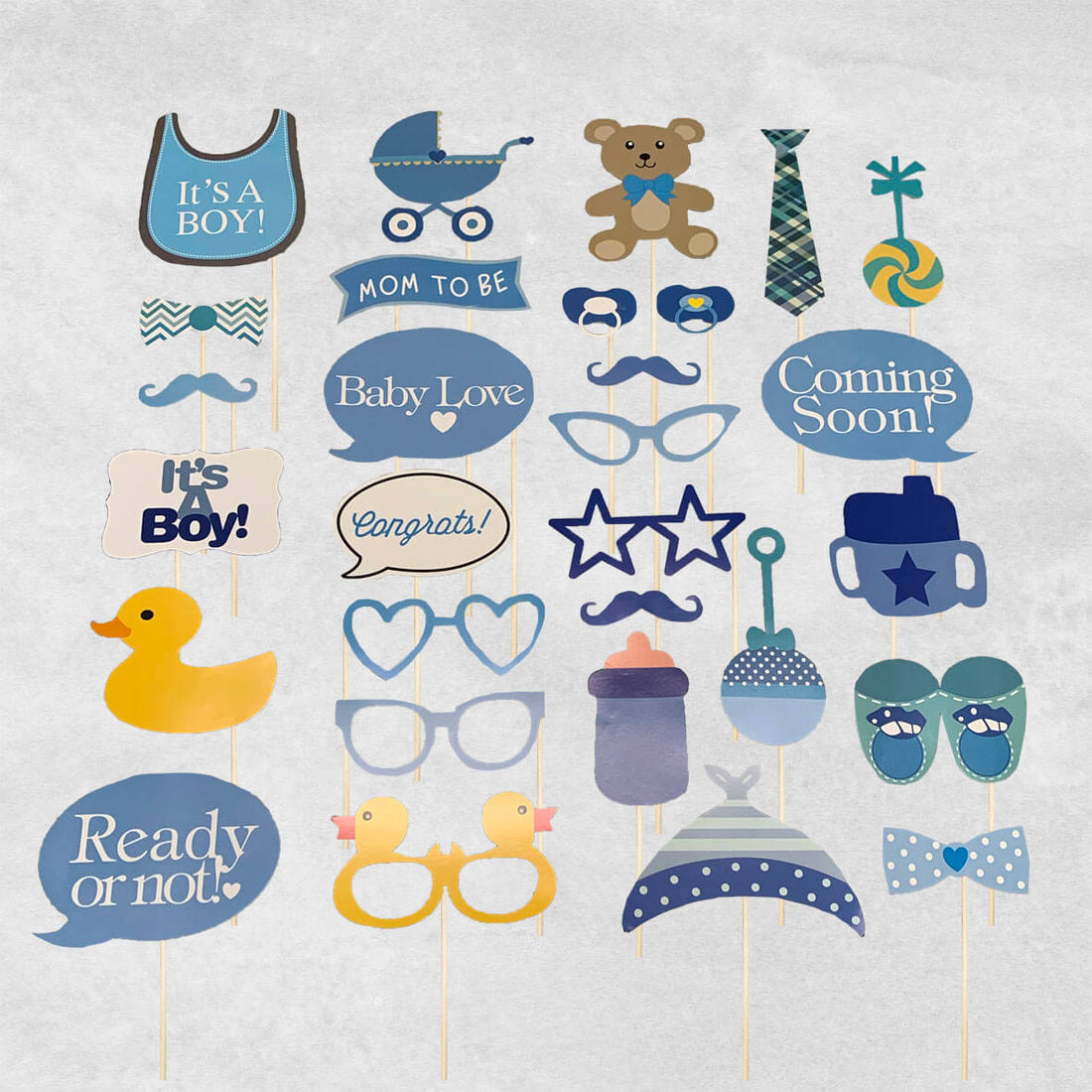 Samle selv - Babyshowers&aelig;t (Dreng) -   | myselfie.dk